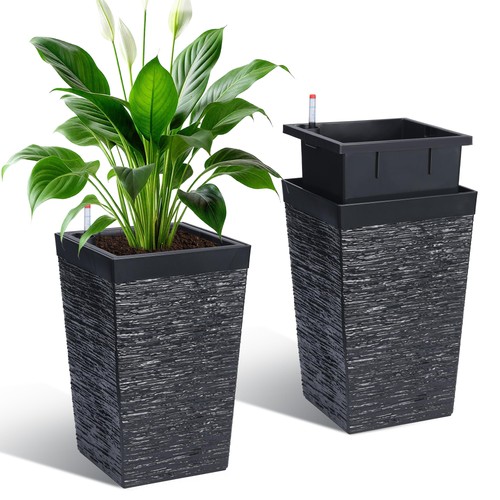 Tall planter 2 large - 16",